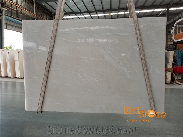 Imperial/Royal White Onyx/China Quarry/Nature Stone Products/Polished Big Size Slab/Tile/Cut to Size/Jade Of Ice Flake/Amber Onyx Hubei/Pure Color