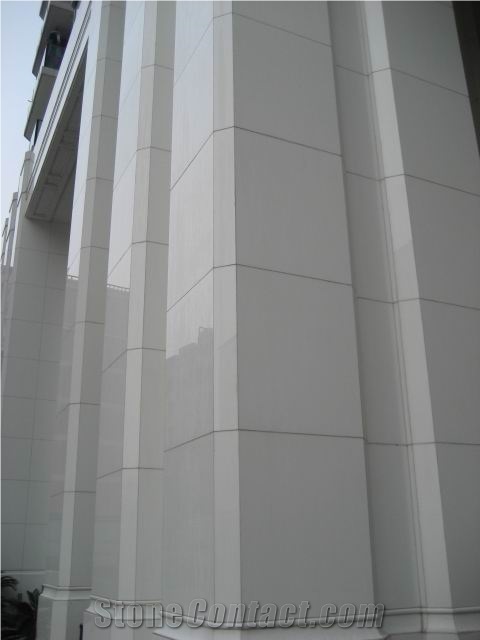 Pure White Nanoglass3,Slab & Tile,Walling & Flooring,Column Cadding