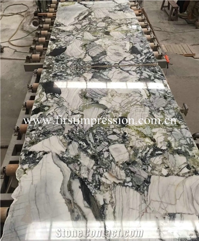 Beauty White Jade Marble Slabs&Tiles/ White Beauty Mabrle/ Green Jade Natural Stone/ Bookmatck Wall Covering