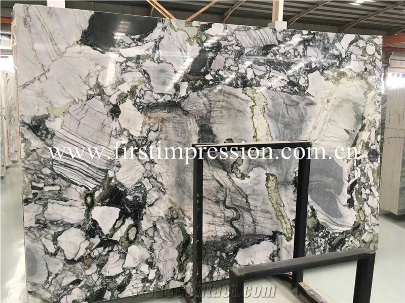 First Impression Beauty White Jade Marble Slabs&Tiles/ White Beauty Mabrle/ Green Jade Natural Stone/ Bookmatck Wall Covering