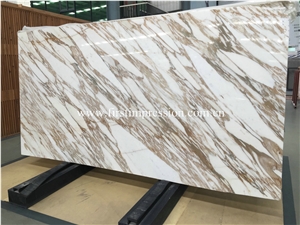New Polished Calacatta Gold Marble Slab for Interior/ Italy Calacatta White Marble/ Calacatta Carrara/ Calacatta Pearl Marble Slabs & Tiles