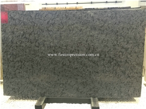 New Polished Matrix Black Granite Leathered Slab & Tile/ Brazil Versace Black Granite Walling & Flooring Tiles/ Matrix Black Granite for Countertops