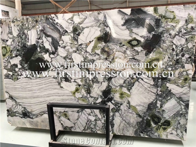 White Beauty Jade Marble Slabs&Tiles/ White Beauty Mabrle/ Green Jade Natural Stone/ Bookmatck Wall Covering