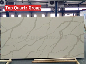 Top Quality Artificial Calacatta Nuvo Quartz Stone Slabs,Professional Quartz Slab Manufacturer Factory in China