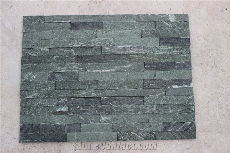 Green Quartzite,Wall Stone,Natural Stone,Stack Stone,Building Stone,Stone Veneer,Culture Stone