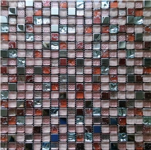 Colors Crystal Glass Mosaic Tile