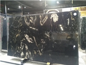 A Quality Cosmic Black Titanium Granite Polished Slabs Machine Cutting Tiles Panel,Skirting for Lobby Floor Paving,Bathroom Flooring Tiles Gofar