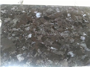Angola Brown Granite Highly Glossy Polished Slabs,Machine Cutting Panel Tiles for Hotel Floor Paving,Covering Pattern Gofar