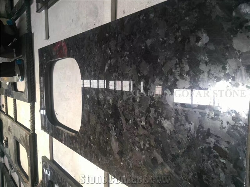 Angola Brown Polished Granite Kitchen Top,Worktop for Home Kitchen Countertop Design