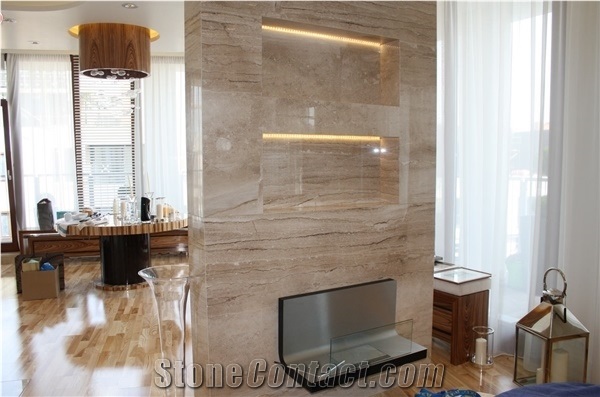 Breccia Sarda Diano Reale Marble Slabs Polished, Machine Cutting Panel Wall Cladding,Bathroom Floor Covering Pattern Villa Interior Walling Gofar