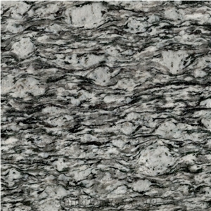 G377 Spray White Wave Granite Polished Slabs Tiles Wall Cladding Panel,Airport Floor Covering Pattern Villa Exterior Walling