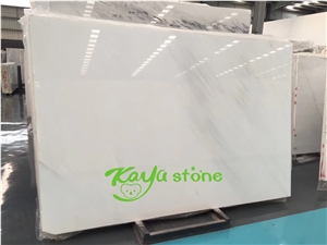 Chinese Han White Jade Marble Slabs & Tiles/Wall and Floor Covering Natural Stone