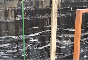 China Nero Portoro Marble,Silver White Dragon Slab and Tile,Cheap Price Direct Factory with Ce Certificate,Quarry Owner