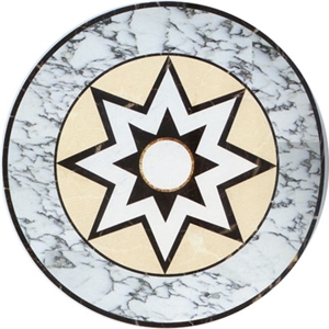 Marble Waterjet Medallions, Mosaic Medallions, Composited Inlay Flooring ,Customized Flooring Paving Tiles Patterns Design ,Decorated Hotel Lobby Tile