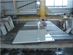 Nano Crystallized Glass Panel,Polished Stone Slabs,Translucent Artificial White Veins Solid Surface Marble