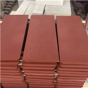 China Sandstone Tile Natural Red Sand Stone for Wall Cladding
