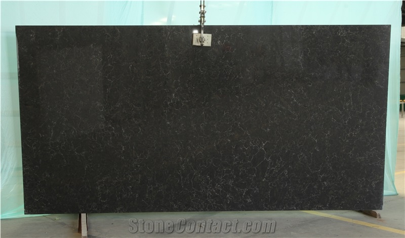 Marble Look Artificial/Engineered Quartz Stone Slabs,Cambria Color, Brown, Black, Gold, 2cm,3cm,Gt9630