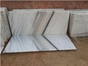 Indian Natural White Marble Tiles, Slabs