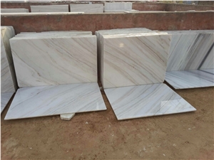 Indian Natural White Marble Tiles, Slabs