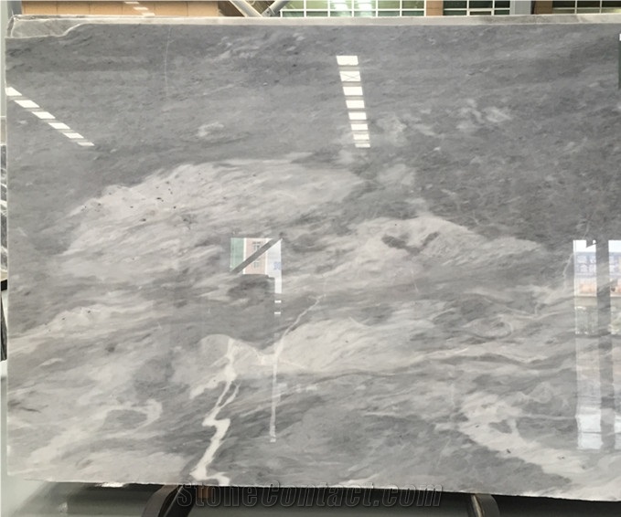 Aether Grey Marble Slabs&Tiles, Cloudy Grey Marble Flooring Tiles, Grey Marble Jumbo Pattern, China Marble Good for Hotel Project/Opus Romano