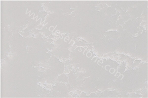 Desert White Grain Quartz Stone, White Quartz Stone Slabs&Tiles, White Artificial Stone with Grain