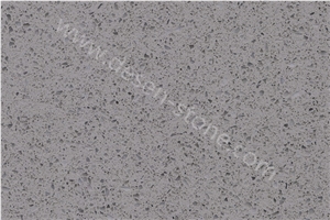 Jade Spot Grey Quartz Slabs&Tiles, Grey Engineered Stone Solid Surface, Chinese Artificial Stone Countertops/Vanity Tops/Ktchen Tops/Stone Flooring