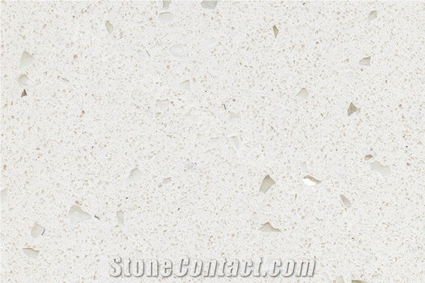 Mary White Quartz Stone Slabs&Tiles, China White Artificial Stone/Engineered Stone/Quartz Stone Good for Kitchen Countertop&Bathroom Vanity Tops