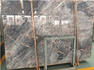 Milan Grey Marble Slabs&Tiles, Milano Grey/Milan Impression/Milly Grey/Milan Cloudy Grey Marble Pattern for Project/Background/Decoration Stone/Tiles