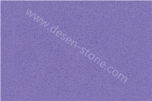 Pure Purple Quartz Stone Tiles&Slabs, Sollid Surface Artificial Stone/Engineered Stone, Indoor&Outdoor Decoration Stone Flooring/Stone Walling Tiles