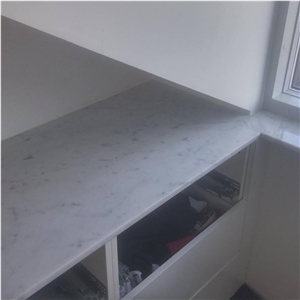 Carrara Marble Kitchen Countertop