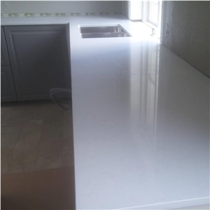 Composite Cabinets Noble Supreme White Kitchen Countertop