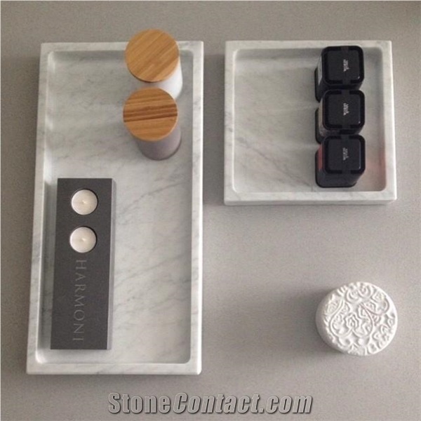 Marble Tray with Edge 4cm