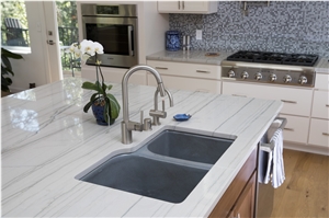 Bianco Macaubas Quartzite Countertops