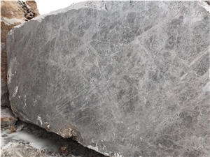 Aqua Silver Marble Block, Turkey Grey Marble