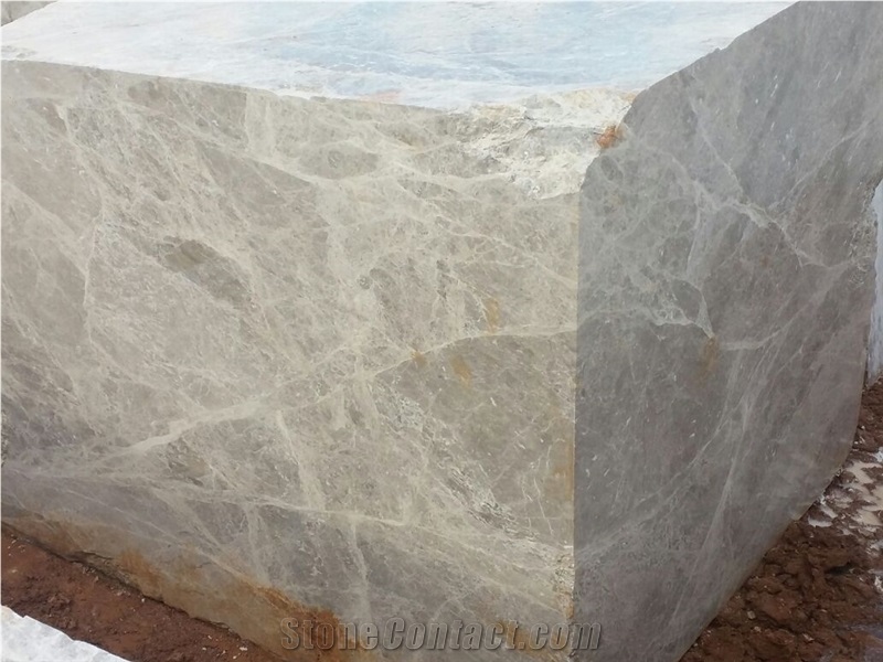 Likya Grey Marble Block, Turkey Grey Marble