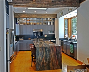 Fusion Quartzite Kitchen Island Countertop