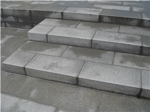 Bohus Gra Tossene Granite Steps, Flamed Surface