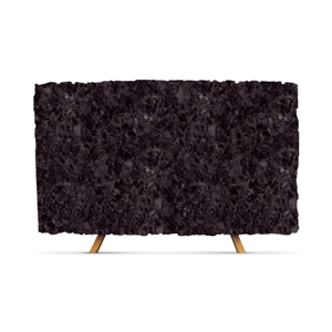 Angola Black Slabs & Tiles, Black Granite Floorings
