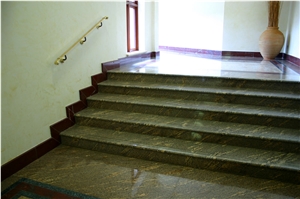 Juparana India Granite Staircase
