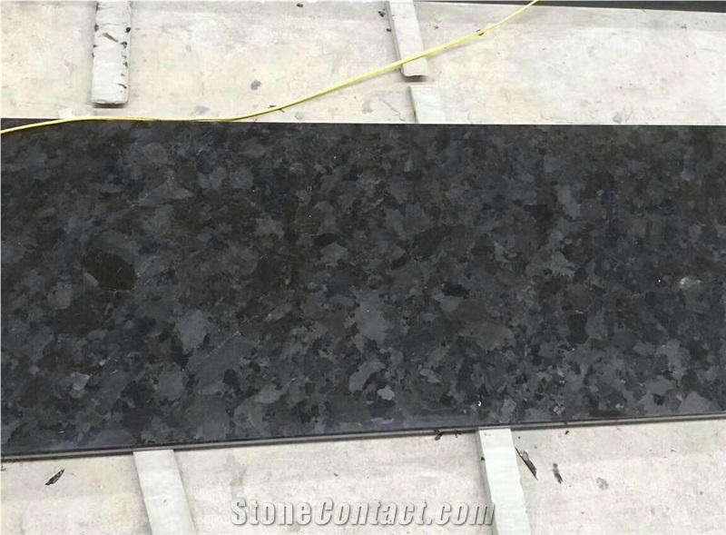 Angola Black Granite Stair Treads and Threshold