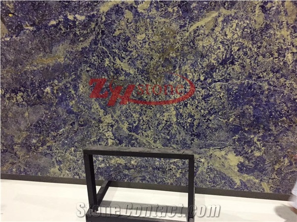 Imported Granite Bolivia Blue Polished Slabs Wall Covering,Kitchen Countertop