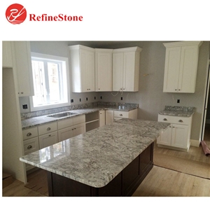 High Quality Galaxy White Granite Kitchen Countertop
