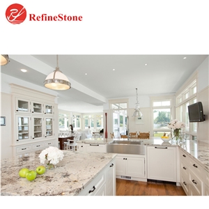 High Quality Galaxy White Granite Kitchen Countertop