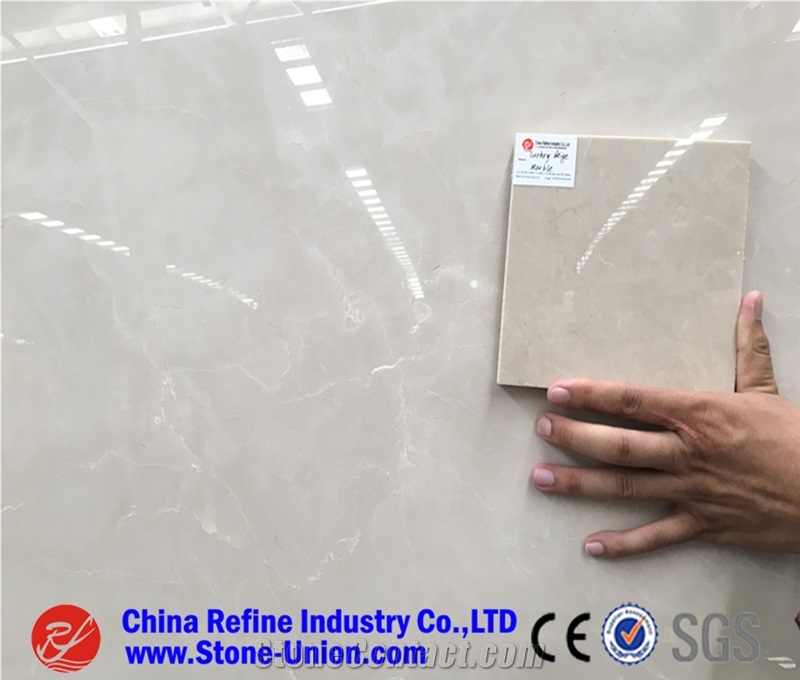 Turkey Beige Marble Slab and Tiles for Sale