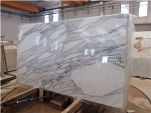 A Grade Calacatta Carrara Italy White Marble Slabs Polished,Bianco Carrara Marble Tiles for Bathroom Walling Tiles,Floor Covering Pattern