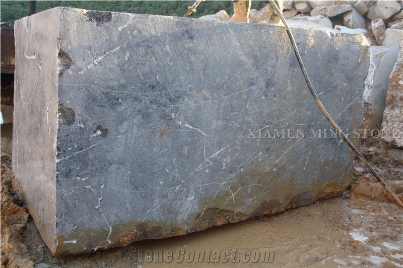 Atlantic Grey Marble Polished Panel for Interior Hotel Floor Covering,Walling Panel Tiles