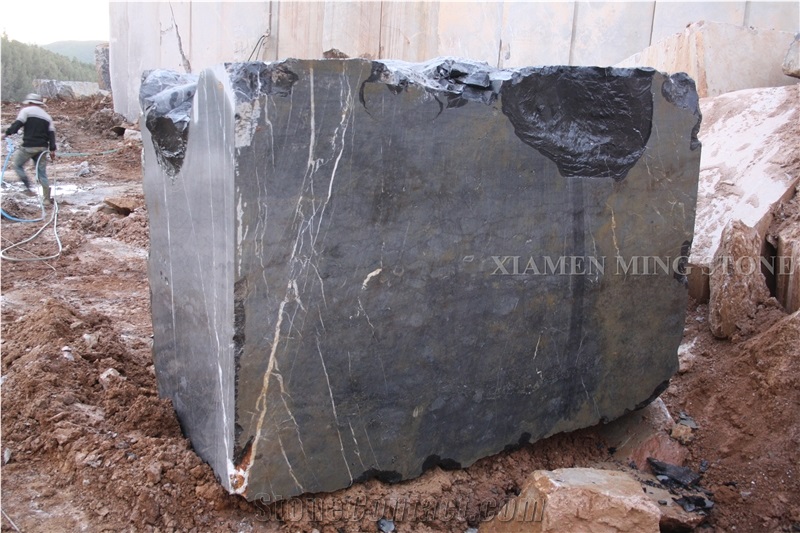 Atlantic Grey Marble Polished Panel for Interior Hotel Floor Covering,Walling Panel Tiles