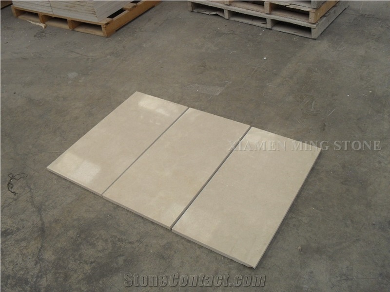 Beige Platino Limestone Polished Slabs,Machine Cutting Tiles for Interior Walling,Floor Covering Pattern
