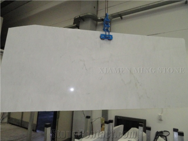 Binaco Carrara Marble Cd Polished Tile Panel,Machine Cutting Slabs Sheet Bathroom Walling,Floor Covering Pattern