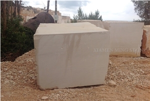 Block in Stock Fatima Creme Limestone Block,Light Beige Coral Stone Blocks Imported